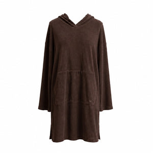 Hooded Terry Dress