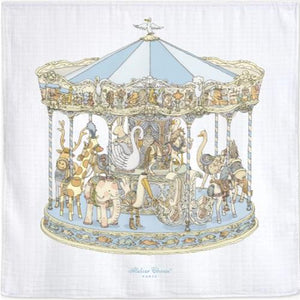 Atelier Choux Swaddle / Carousel Blue