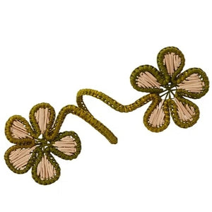 Rolled Flowers Napkin Ring