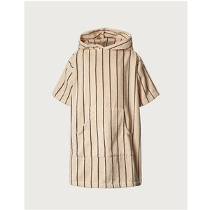 Naram Kids Poncho Creme & Ink