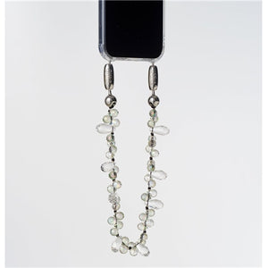 Faceted Crystal Wristlet