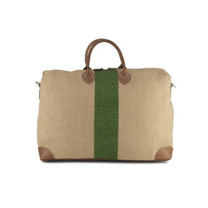 Harvard Borsone Large Paglia/Green
