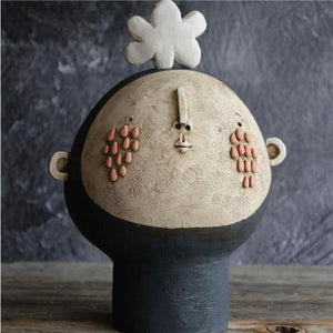 Ceramics Object Cloudly Man