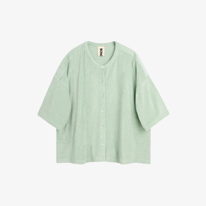 Bongusta Naram Oversized Shirt in Silver Sage