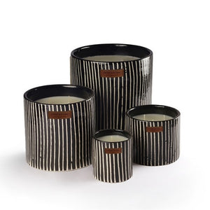 Zebra Ceramic Scented Candle