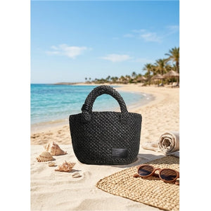 Basket Bag in Raffia