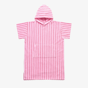 Bongusta Naram Adult Poncho in Baby Pink & Ski Patrol