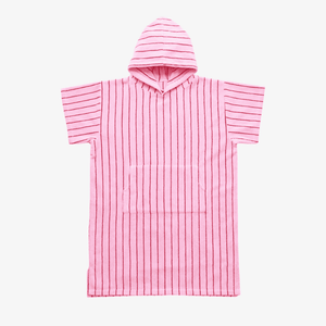 Bongusta Naram Adult Poncho in Baby Pink & Ski Patrol