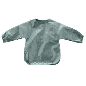 Leonard The Bib with Sleeves / Pearl