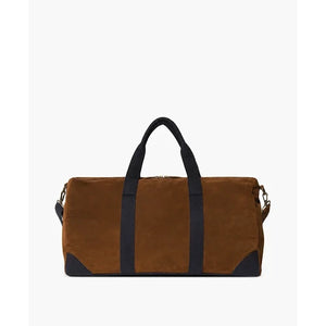 Mystyle Suede Boston Duffel Bag Large - Felt in Navy Blue