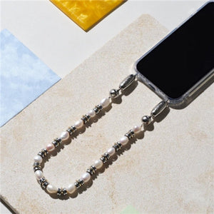 Surround Pearl Wristlet - Rhodium/Gold