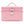 Mystyle Pannolino Bottle Bag in Light Pink with White