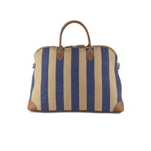 London Borsone Large Paglia/Blue