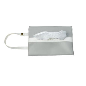 Leather Tissue Cover with Handle