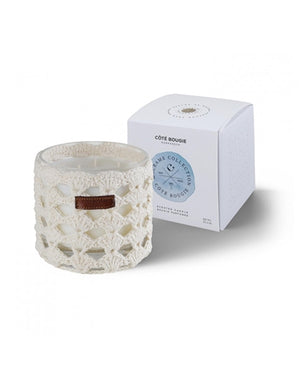 Macrame Candle / Orange Blossom
