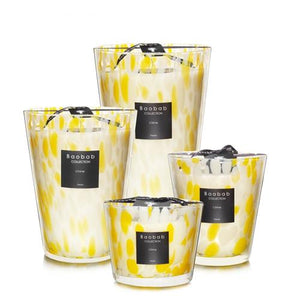 Citrine Pearls Candle