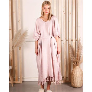 Bamboo Kaftans / Dusty Rose / Free Size