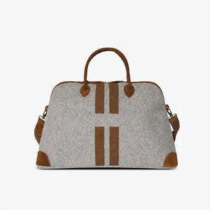 Mystyle London Duffel Bag Felt College Large - Gray