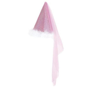 Glitter Princess Hat Pink