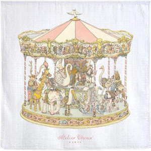 Atelier Choux Swaddle / Carousel Pink