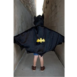 Black Bat Cape with Hood