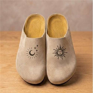 Suede Mules