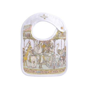 Atelier Choux Small Bib / Carousel Pink