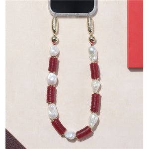 Baroque Pearl Rope Wristlet