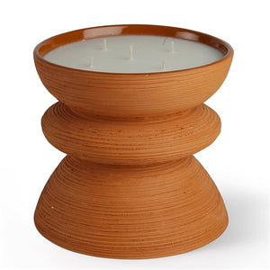 Candle Tamtam Strie Terracota Oasis De Coriande