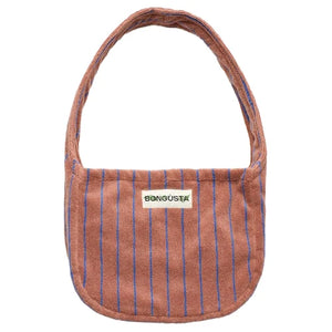 Bongusta Naram Cross Over Bag in Camel & Ultramarine
