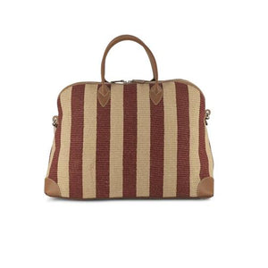 London Borsone Large Paglia/Red