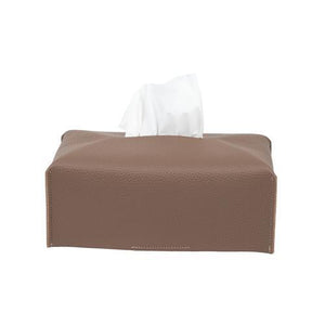 Leather Tissue Cover Rectangular