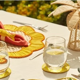 Palm Tree Candle Holder