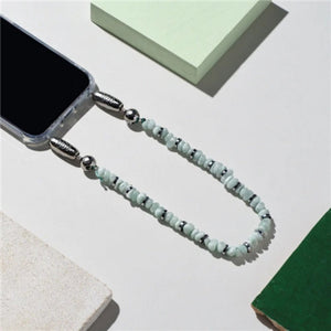 Linked Gemstone Wristlet - Aquamarine