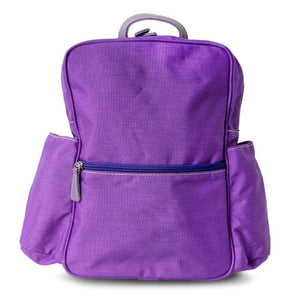 Medium Square Backpack / Purple