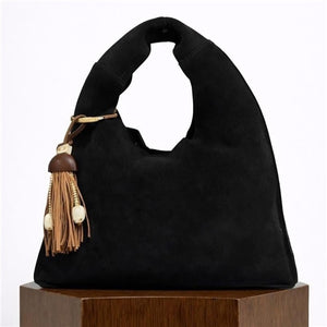 LARGE SLING BAG IN SUEDE