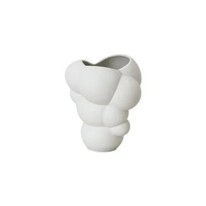 Vase 14 cm – Skum Weiss matt