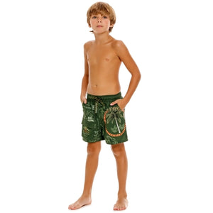 Alan Kids Swim Trunks 17816