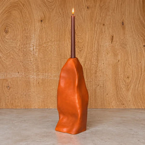 Janice Jill Studio Shila Candlestick - Caramel