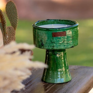 Tamegroute Green Coupe Candle