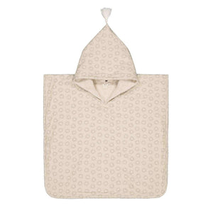Printed Bath Poncho Pepito with Terry Lining