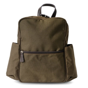 Large Square Back Pack  / Olive