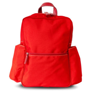 Medium Square Backpack / Red