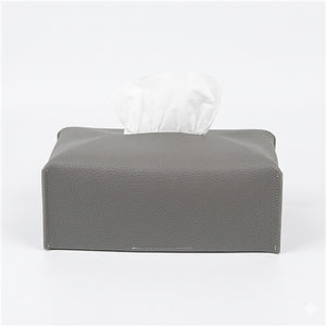 Leather Tissue Cover Rectangular