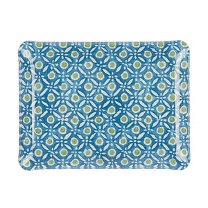Fabric Tray/Batik Dots