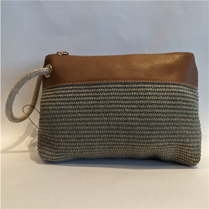Pochette Paglia with Handle