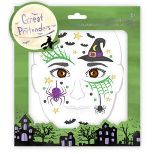 Witch Face Stickers