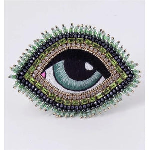 Eye Brooche - BR01-GR06 - M