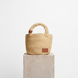 Basket Bag in Raffia