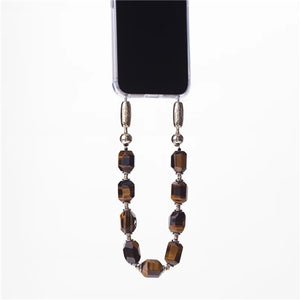 Electrum Gemstone Wristlet / Tiger Eye